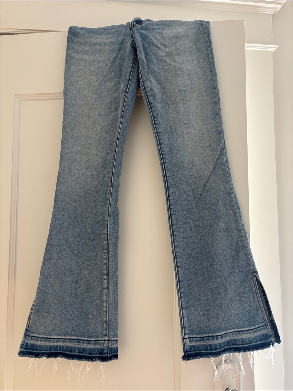 Light Blue Women's Flared Jeans- KUT brand. Size 0.